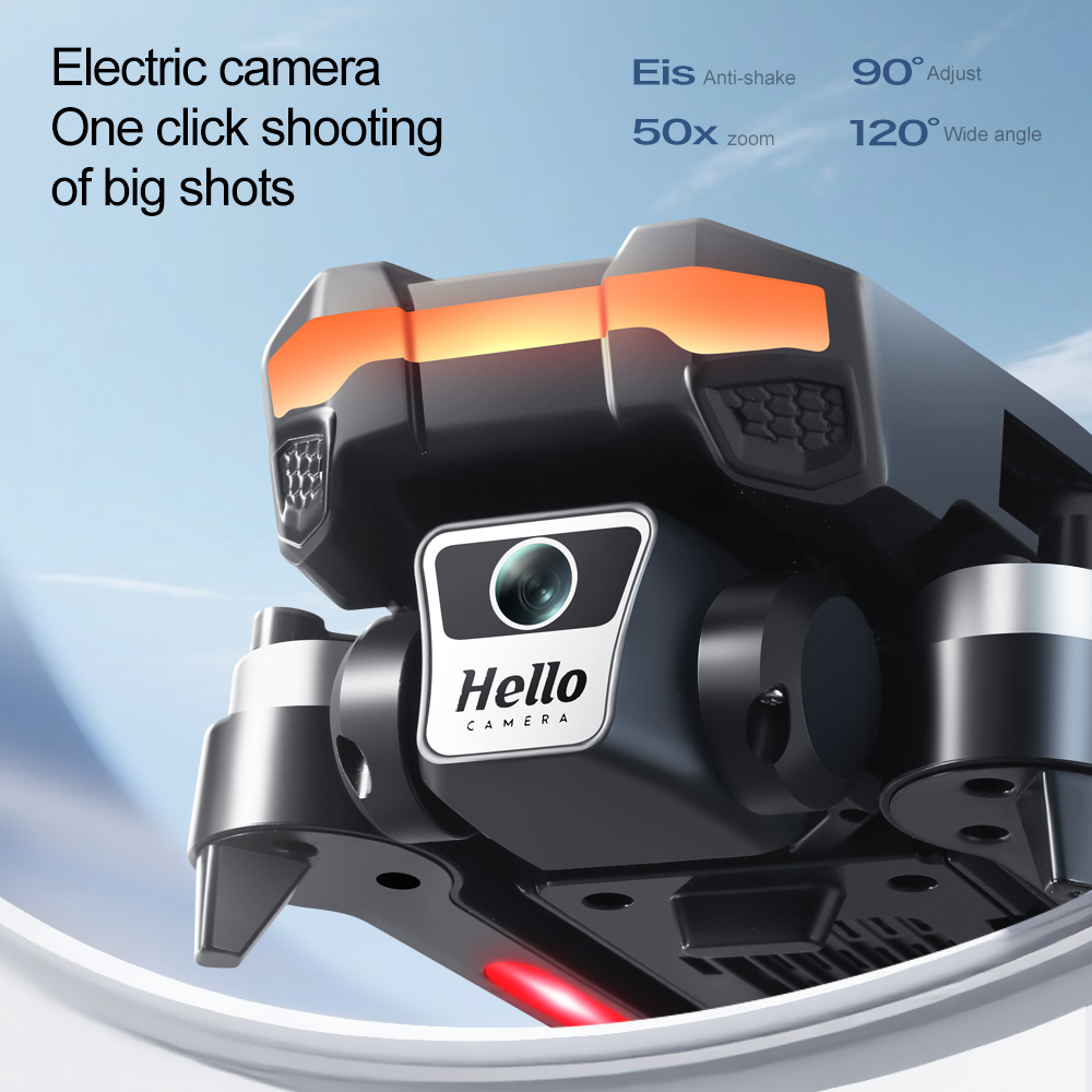 Drone Gimbal 2 Axis - F208PRO Drone 4K Profesyonel EIS HD