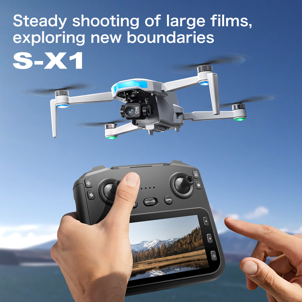 Orijinal S-X1 GPS Katlanabilir - Drone Gimbal 3 Axis incelemesi ve fiyatı