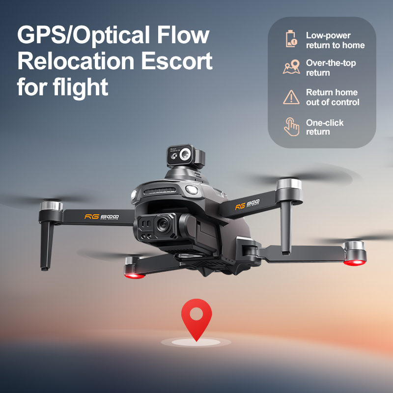 RG800 MAX GPS Drone Profesyone - Drone Gimbal Brushless incelemesi ve fiyatı