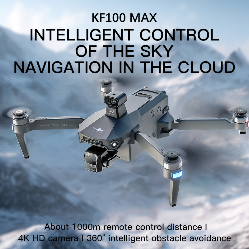KF100 MAX GPS Drone 4K Kamera  - Drone Gimbal Brushless incelemesi ve fiyatı