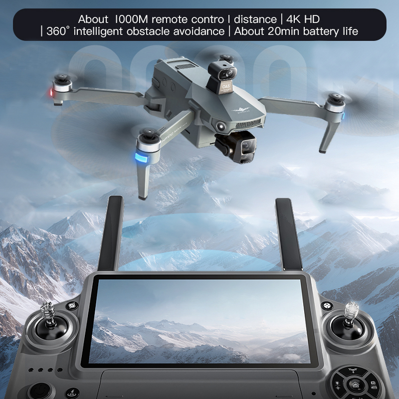 KF100 MAX GPS Drone 4K Kamera  - Drone Gimbal Brushless incelemesi ve fiyatı
