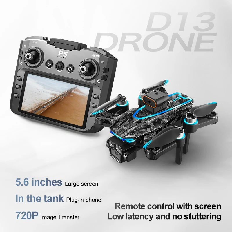 Xiaomi D13 GPS Drone 8K Üçlü K - Drone Gimbal Brushless incelemesi ve fiyatı